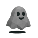 Ghost Logo White