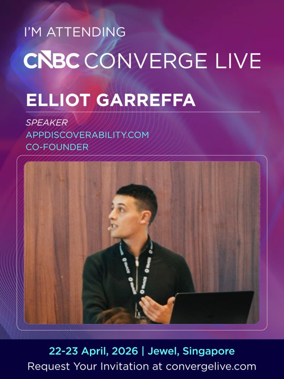 AgentDiscoverability.com invited to CNBC Converge Live roundtable in Singapore