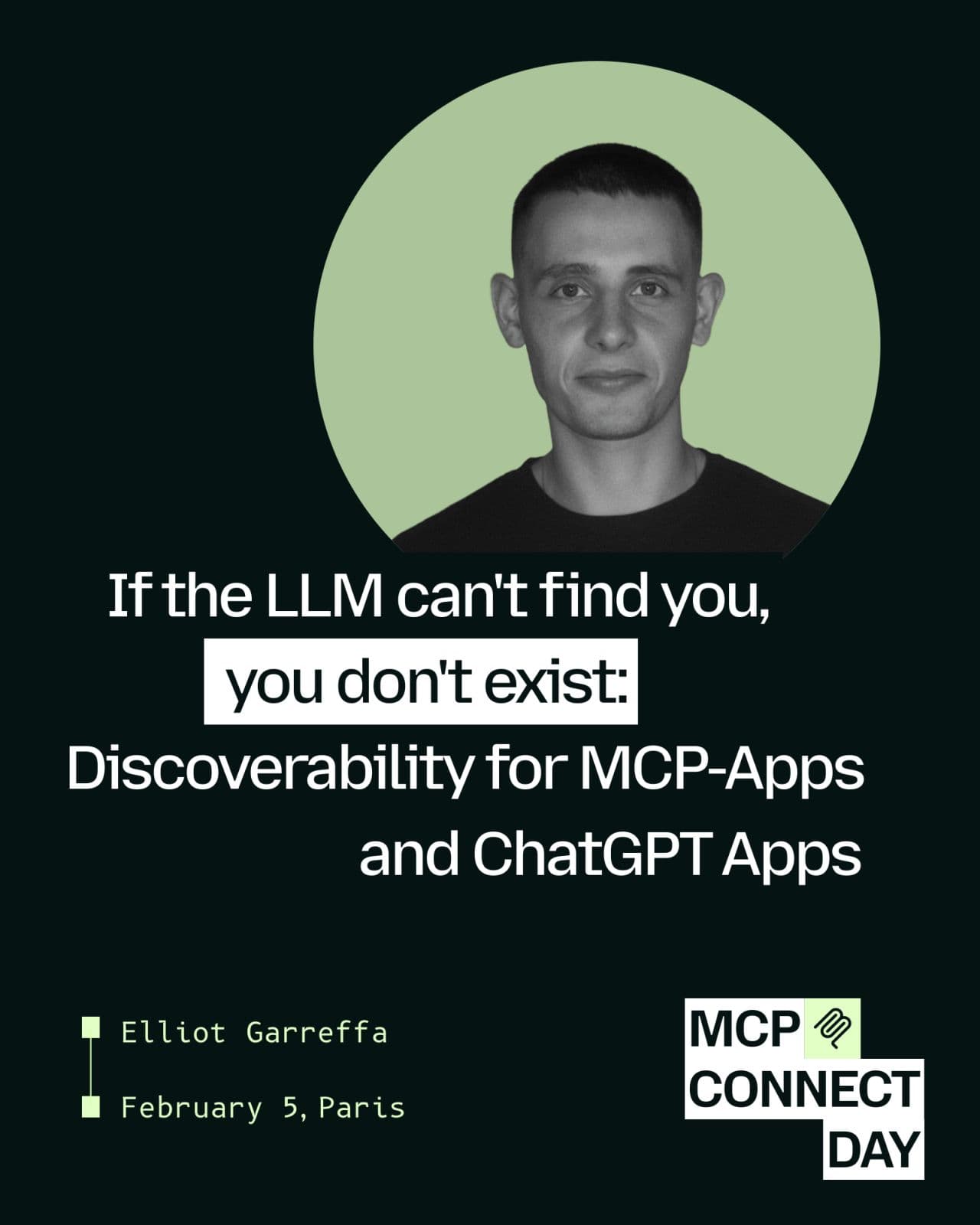 Ghost Team is speaking at MCP Connect Day in Paris